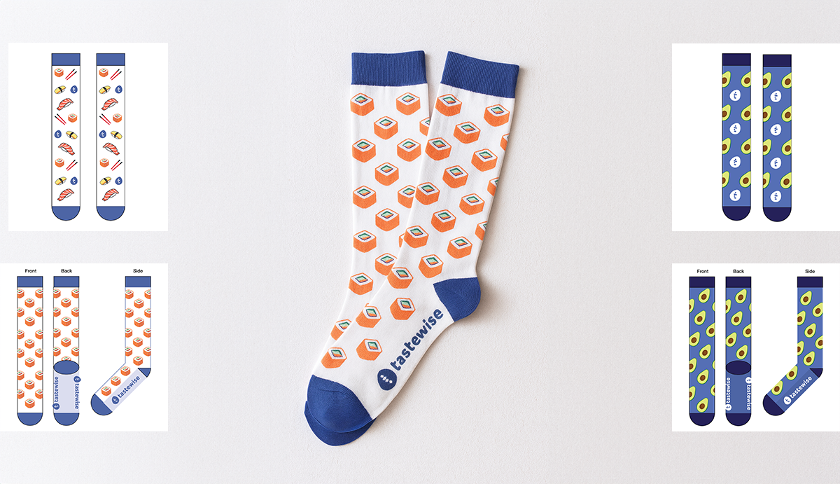 Tastewise Socks Design